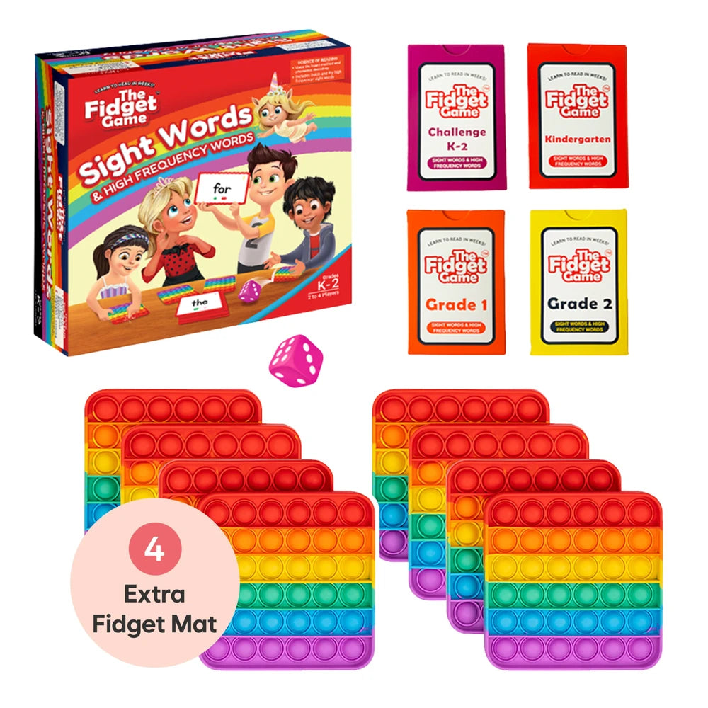 Sight Words Fidget Game Set