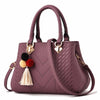 Textured PU Faux Leather Handbag