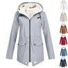 Hooded Zip Front Coat