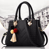 Textured PU Faux Leather Handbag
