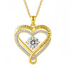 Eternal Heart Double Layer Necklace