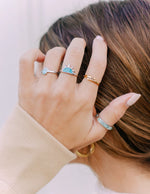 Faith Inspired Be Still Ring
