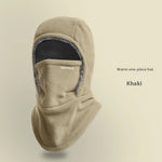 Winter Fleece Hood Face Cover