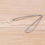 Stainless Steel Cross Pendant Necklace