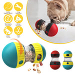 Rolling Treat-Dispensing Dog Puzzle Toy