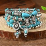 Boho Beaded Bracelet Set