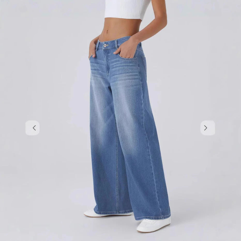 Retro Wide Leg Jeans