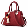 Textured PU Faux Leather Handbag