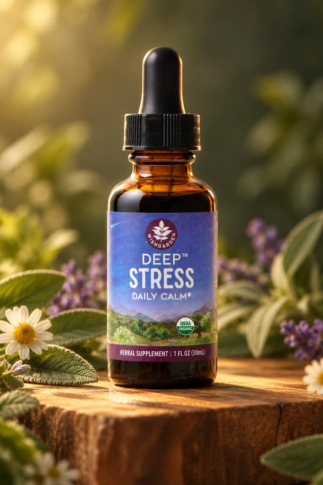 WishGarden Deep Stress Herbal Tincture