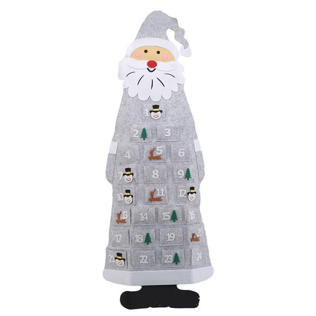 Santa Felt Advent Calendar