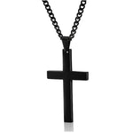 Stainless Steel Cross Pendant Necklace