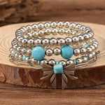 Boho Beaded Bracelet Set
