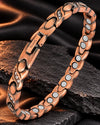 Crystal XO Copper Magnetic Bracelet