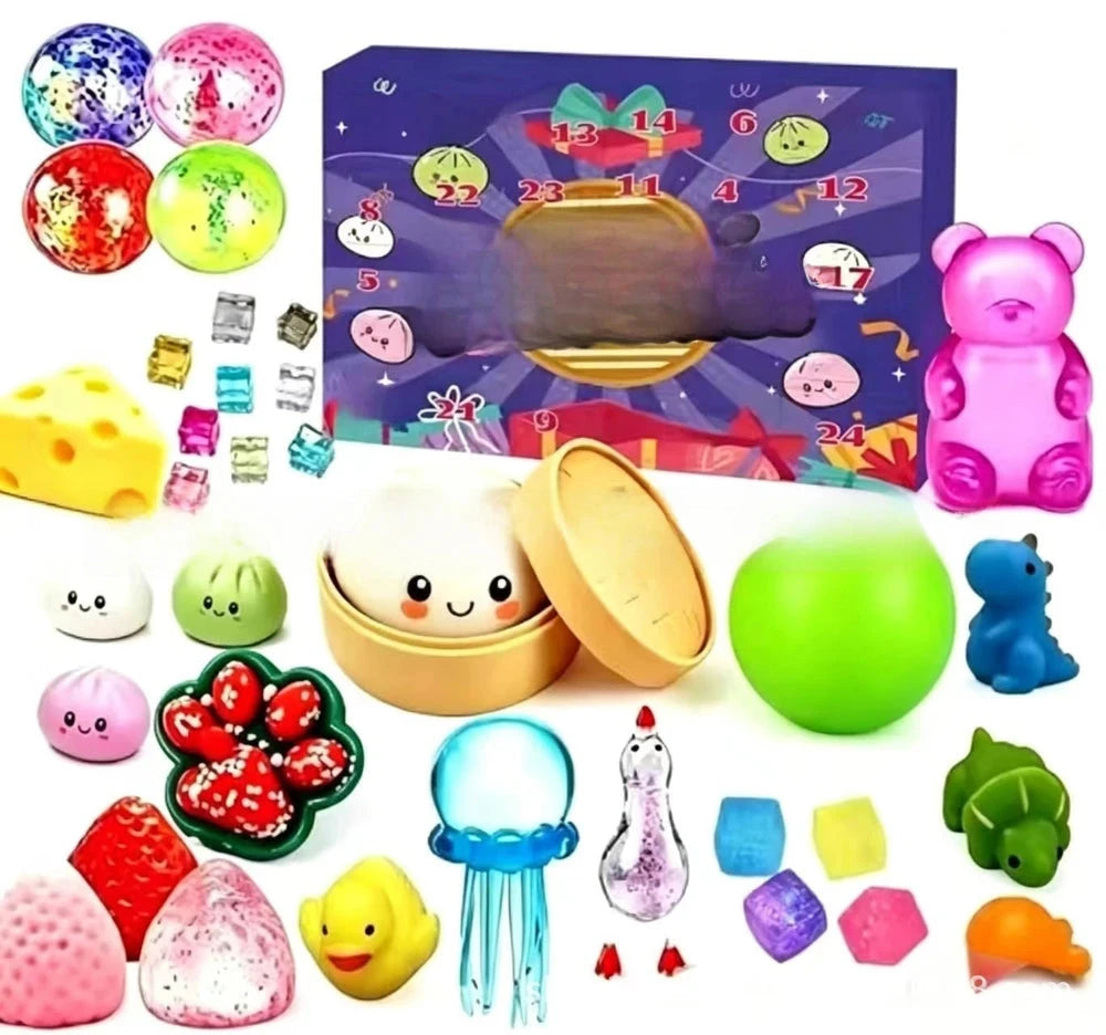 Christmas Squishy Toy Advent Calendar