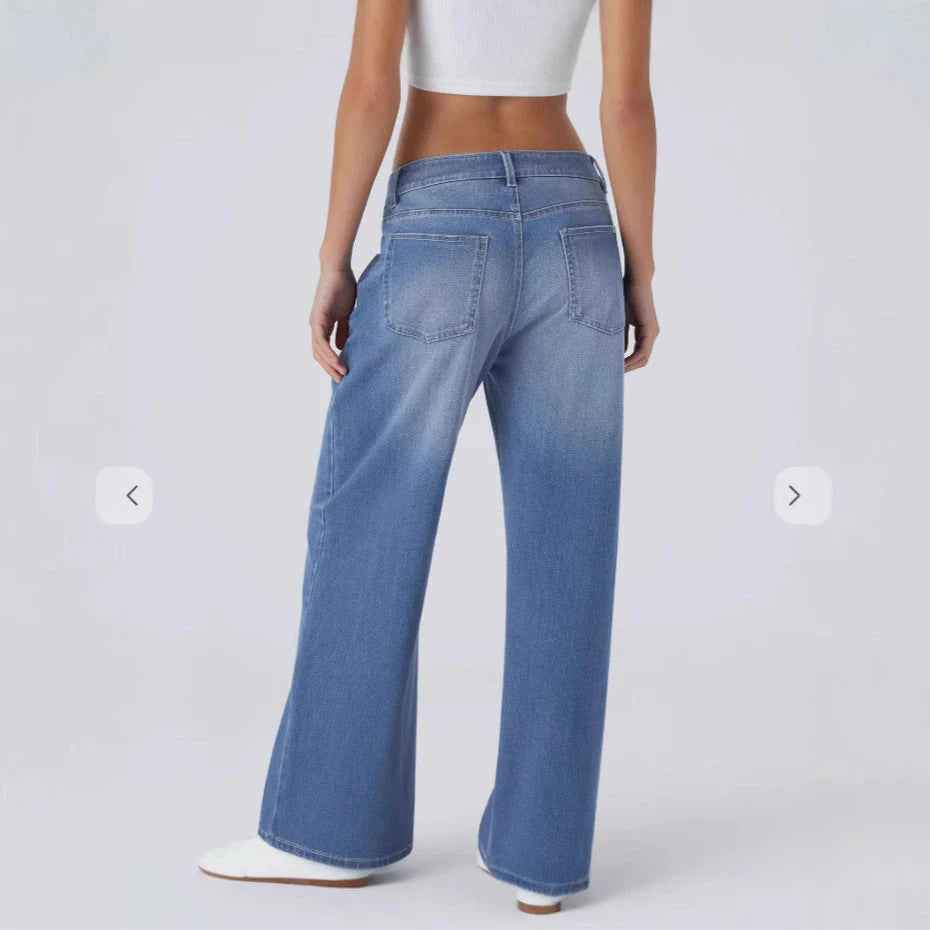 Retro Wide Leg Jeans