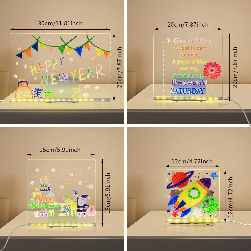 LED Acrylic Message Board