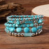 Boho Beaded Bracelet Set