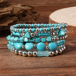 Boho Beaded Bracelet Set