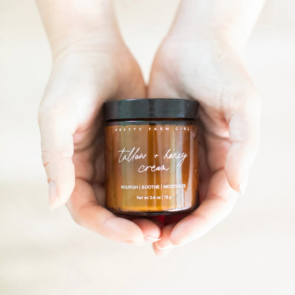 Fragrance-Free Tallow And Honey Cream