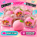 Crunchy Peach Squishy Toy