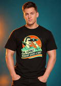 Retro Woman Graphic T-Shirt – Bamboo Viscose & Cotton