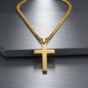 Stainless Steel Cross Pendant Necklace
