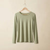 Bamboo Viscose Long Sleeve Lounge Tee