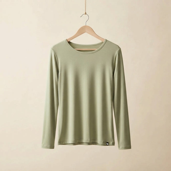 Bamboo Viscose Long Sleeve Lounge Tee
